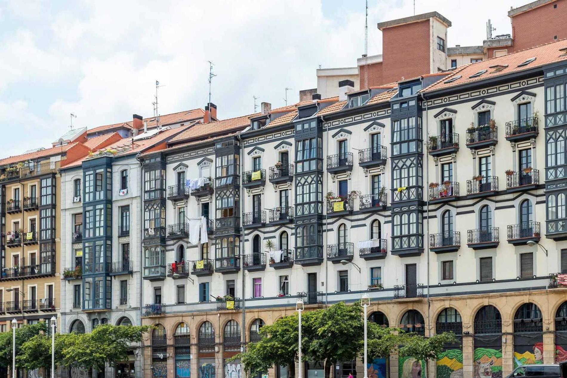 Old Town Core Next To Plaza Nueva Apartment Bilbao Exterior photo