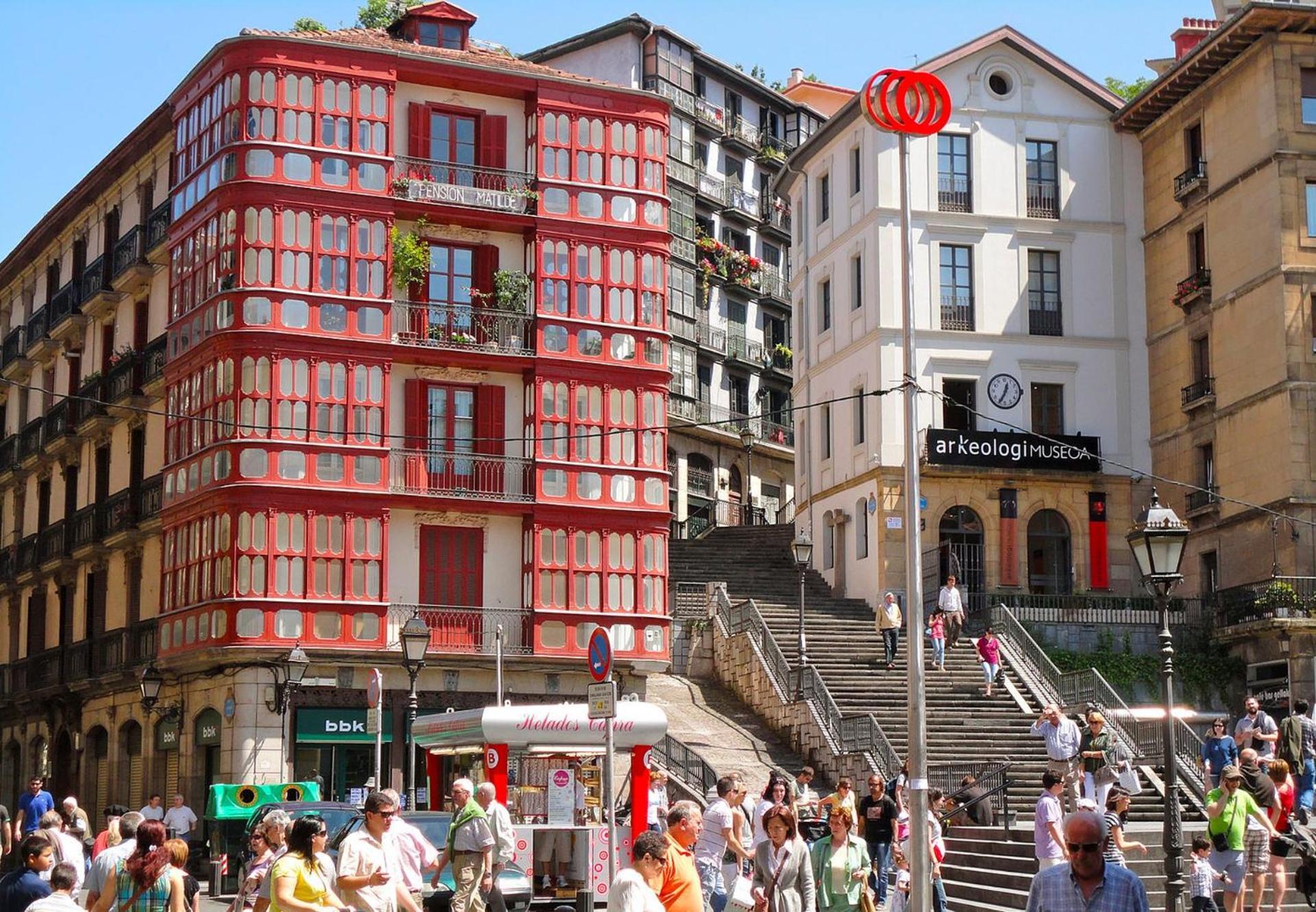 Old Town Core Next To Plaza Nueva Apartment Bilbao Exterior photo